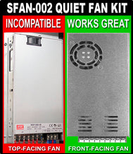 Load image into Gallery viewer, Spike Quiet Fan Plug n Play kit (300W Power Supply) SFAN-002