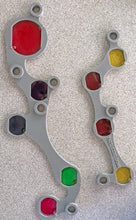 Load image into Gallery viewer, TMNT Mode Light Bracket Set - 9 Inserts