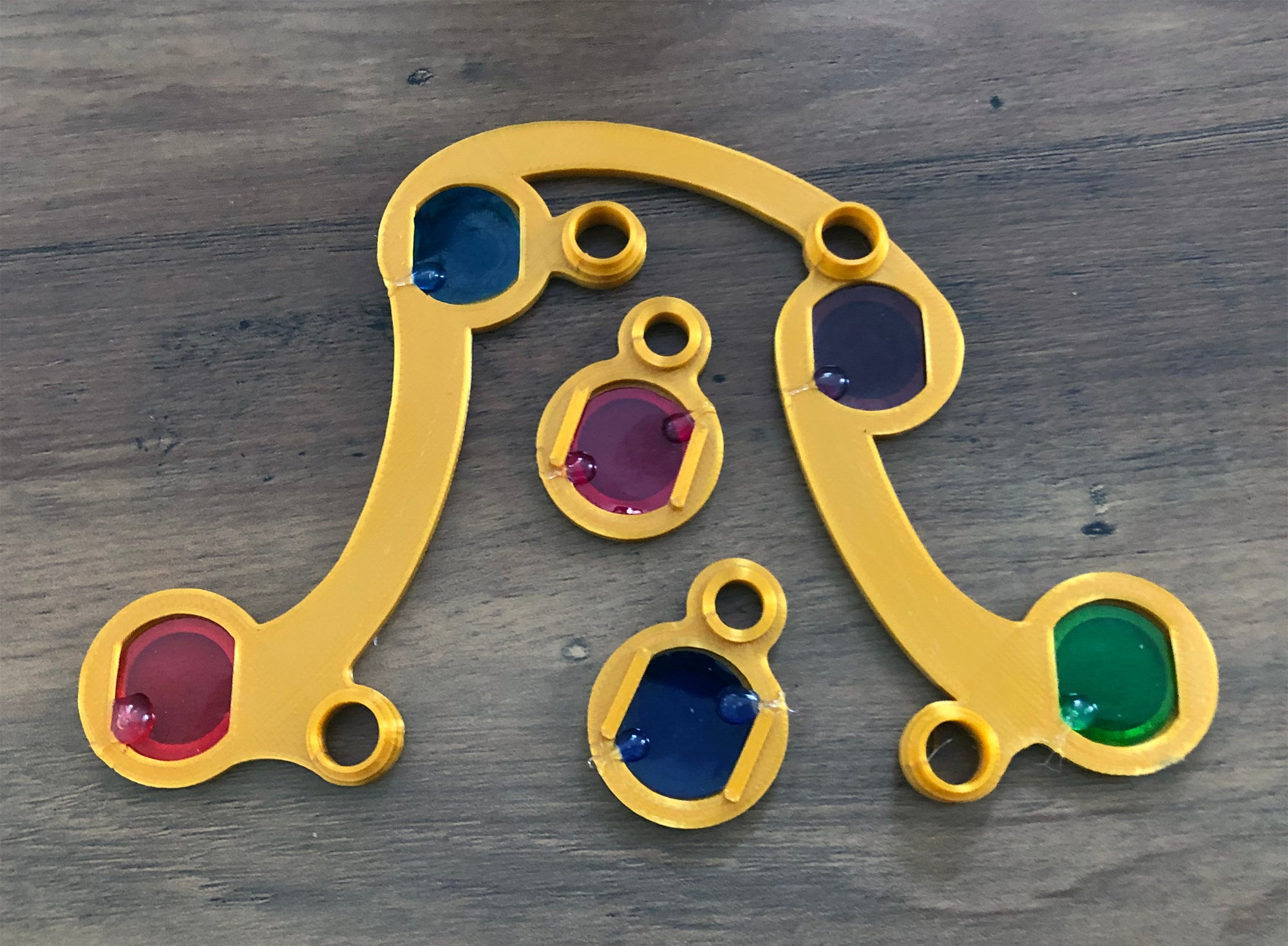 サケ　プレシャスメモリーズ　　ポイント RUSH Mode Insert Bracket Set – Pin Monk