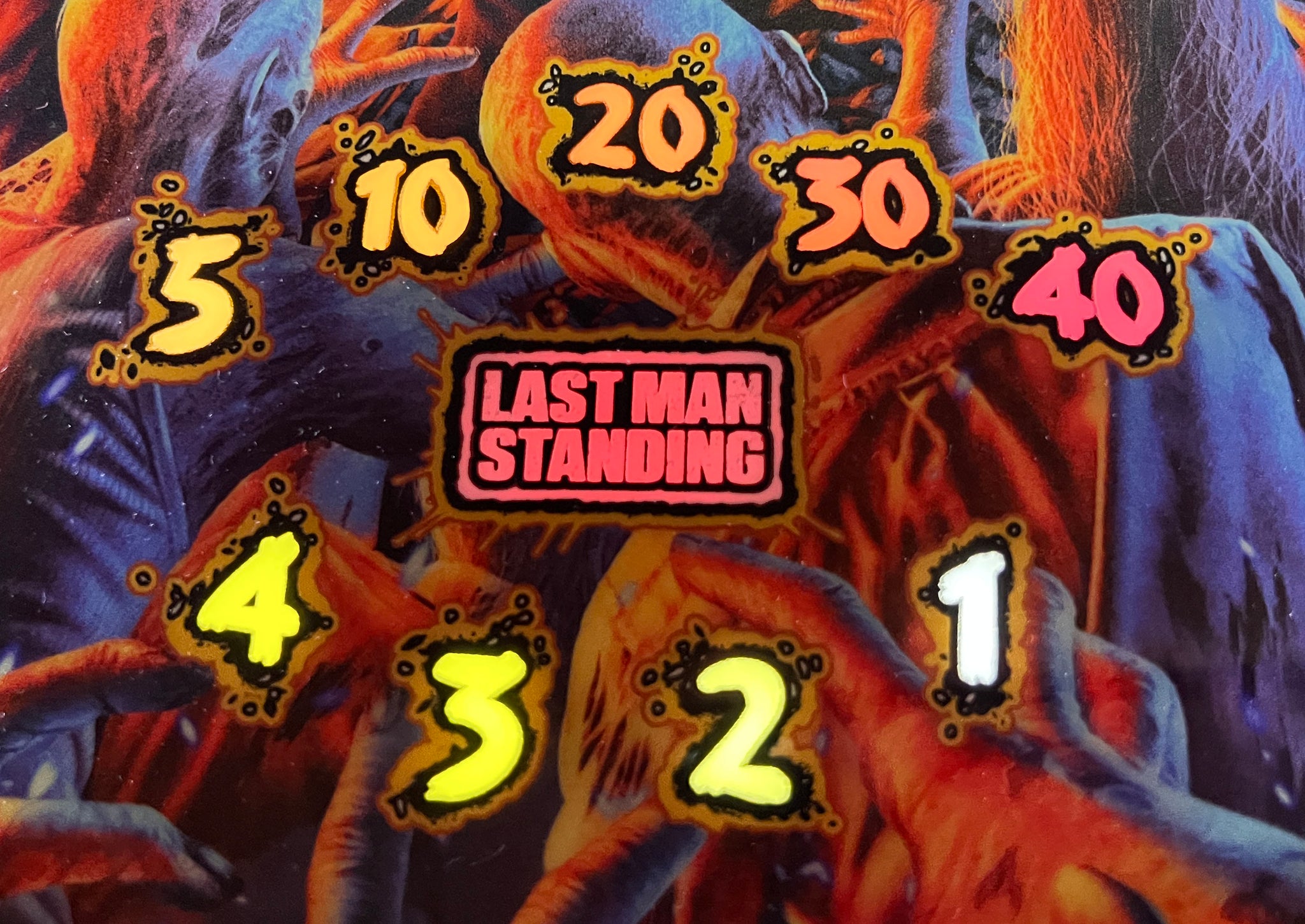 平本蓮　LASTMAN STANDING Vol.1 Walking Dead Remaster Last Man Standing Progression Bracket – Pin Monk
